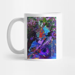 Abstract Butterfly photo collage Mug